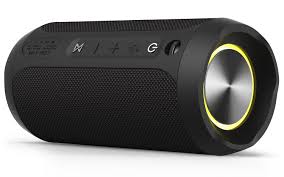 BOCINA PORTATIL VIA BLUETHOOTH CON LAMPARA DE LED