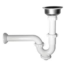 CESPOL PARA LAVABO CON CONTRA DE ACERO INOX ACABADO SATIN MINIMALISTA