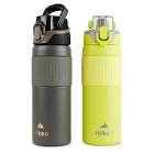 TERMO DE ACERO INOXIDABLE DOBLE CAPA 600ML