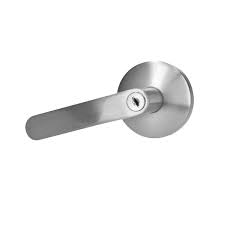 CERRADURA DE MANIJA RECTA PARA BARRA ANTIPANICO ACERO INOXIDABLE
