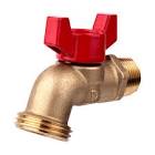 LLAVE P/JARDIN 1/2" LATON C/TIPO MANERAL MARIPOSA