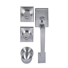 CERRADURA DE GATILLO DUAL SOLIDO, ACERO INOXIDABLE DOBLE