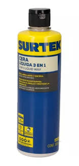 CERA LIQUIDA 3 EN 1 (PULE, ABRILLANTA Y ENCERA), 500 ML