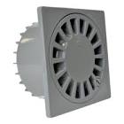 COLADERA P/PISO CUADRADA 15X15CM DE PVC A CODO DE 50MM P/DESACARGA C/TRAMPA DE AGUA SALIDA VERTICAL