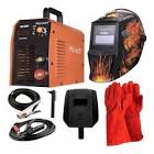 SOLDADORA P/ELECTRODO REVESTIDO INVERTER 200A 110/220V + CARETA P/SOLDAR ELECTRONICA