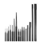 JUEGO DE PUNZONES Y CINCELES C/BOT(16 PZAS)
