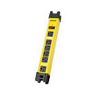 MULTICONTACTO ELECTRICO 1200J 6 ENTRADAS ATERRIZADAS SUPRESOR D/PICOS