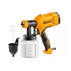 PISTOLA PARA PINTURA ELECTRICA VASO PLASTICO 800 ML 450W 380ML/MIN+ MEDIDOR DE VISCOSIDAD + AGUJA