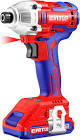 KIT ATORNILLADOR DE IMP. 1/4" 150N.M 16V 0-3200BPM+JGO. COMBI.PUNTAS HEXAG. 1/4" C/ADAPTADOR MAGN.