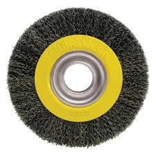 CARDA COPA ALAMBRE ONDULADO 6"X1-1/8" adap