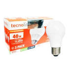 FOCO LED 5 W LUZ BLANCA 6500K BASE E27A19(3PACK)