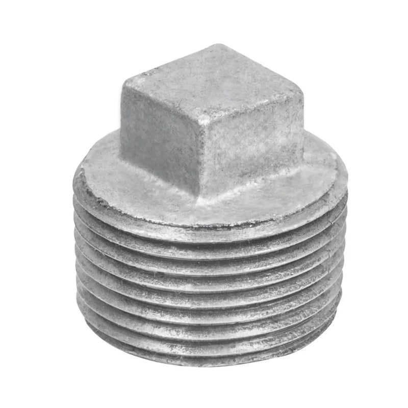 TAPON MACHO GALVANIZADO 1/2"