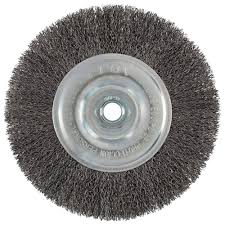 CARDA CIRCULAR ALAMBRE ONDULADA DELGADO 6"X0.30 5/8"