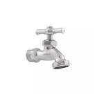 LLAVE PARA JARDIN 1/2" CROMADA SIN HILOS