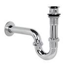 TRAMPA LAVABO PARED C/CONTRA TUBO CROMAD