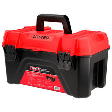 CAJA PARA HERRAMIENTA PLASTICA CON  BROCHES PLASTICOS  19"