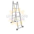 ESCALERA MULTIPOSICIONES TIPO III CON 12 PELDAÑOS