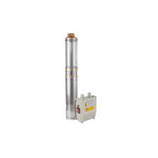 BOMBA SUMERGIBLE 1HP 750 W 1" PARA POZO ALTURA 90 MT 83 LPM INCLUYE CAJA DE CONTROL