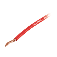 CARRETE CON 12 M DE CABLE PRIMARIO ROJO CALIBRE 18, TRUPER