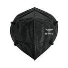 RESPIRADOR PLEGABLE N95 NEGRO PARA POLVOS Y PARTÍCULAS