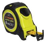 FLEXÓMETRO AUTO-LOCK CONTRA IMPACTOS 8 M CINTA 25 MM, TRUPER