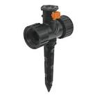 MINI ASPERSOR PLÁSTICO, DOS VIAS, IRRIGACION 360°, TRUPER