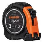 FLEXÓMETRO GRIPPER CONTRA IMPACTOS 3 M CINTA 13 MM, TRUPER