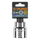 DADO DE 36 MM, 6 PUNTAS, CUADRO 3/4', TRUPER