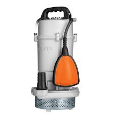 BOMBA SUMERGIBLE CUBIERTA ALUMINIO,AGUA LIMPIA, 1 HP, TRUPER