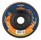 DISCO 4-1/2' LAMINADO RESP. PLÁSTICO GRANO 120 CENTRO 7/8'