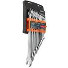 JUEGO DE 11 LLAVES COMBINADAS STD GRANALLADAS, TRUPER