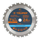 DISCO SIERRA 7- 1/4' PARA MADERA, 24 DIENTES CENTRO 5/8'