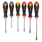 JUEGO DE 6 DESARMADORES MANGO COMFORT GRIP, TRUPER
