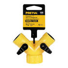 CONECTOR 'Y' 3/4' PLÁSTICO PARA MANGUERA, PRETUL