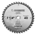 [OAK-OAK SO-740] SIERRA CIRCULAR 7.1/4"X5/8" 40 DIENTES CARBURO DE TUNGSTENO