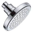 [MUN-RA-1110] REGADERA PLATO REDONDO 4" ANTISARRO ABS (CROMO)