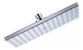 [MUN-RA-1180] REGADERA PLATO RECTANGULAR 7" ANTISARRO ABS (CROMO)