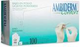 [AMB-100101014] GUANTE DE LATEX LISO GRANDE BLANCO CONFORT (CAJA C/100 PZAS)