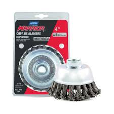 [AUS-1102] CARDA COPA ALAMBRE TRENZADO DOBLE DIRECCION 2.1/2"X0.020"X5/8" M14 ACERO AL CARBON (MAGMA)