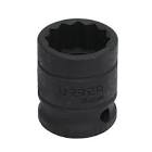 [URR-10035T] DADO DE IMPACTO 1" X 2.3/16" CORTO 12 PTAS.