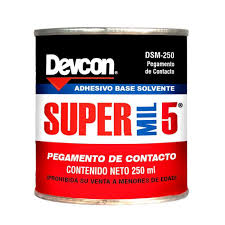 [DEV-DSM-250] ADHESIVO DE CONTACTO 250 ML (8.45 OZ) (SUPER MIL)
