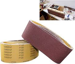 [TEN-1243] BANDA DE LIJA 1/2" X 24" GRANO 060 P/METAL RESPALDO 100% DE POLIESTER