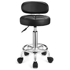 [URR-9985] BANCO PARA MECANICO CON RESPALDO ALTURA AJUSTABLE HASTA 78CM GIRATORIO