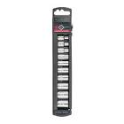 [SUR-A03S] JUEGO DADOS CUADRO 1/4" STD  Y ACCS .(10 PZAS) (BLISTER)