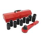[SUR-105604] JUEGO DADOS CUADROS 3/4" 12 PTAS. (12 PZAS.) CJ. METALICA