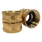 [IDE-U-1] CONECTOR PARA MANGUERA UNION HEMBRA/HEMBRA BRONCE