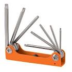 [SUR-ALLFTNX8] JUEGO DE LLAVES HEXAGONALES TORX (8 PZAS) PLASTICA T/NAVAJA T-9 A T-40