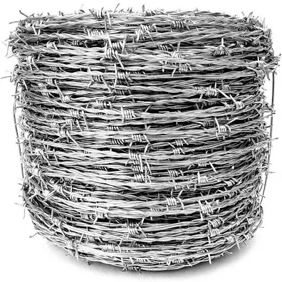[SUR-ALP15] ALAMBRE DE PUAS 15 KG CALIBRE 16.5 ACERO GALVANIZADO 360 MT RESISTENCIA A LA TENSION 450 MPA