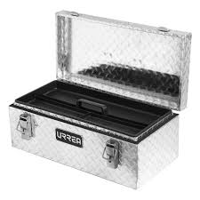 [URR-ATB24] CAJA PARA HERRAMIENTA DE ALUMINIO REFORZADA 24"X9.3/4"X9" CON CHAROLA PLASTICA
