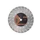 [AUS-1525] DISCO DE DIAMANTE 14" X 0.11" X 1" SEGMENTADO P/CORTE DE CONCRETO CURADO NARANJA PLATA